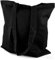 Netuno 1 Stück Stofftasche Schwarz 38 x 42 cm Baumwolltasche mit langen Henkeln Tragetasche Einkaufstasche Umhängetasche Baumwolle zum Bemalen Bedrucken Baumwollbeutel Jutebeutel Tote Bag Cotton