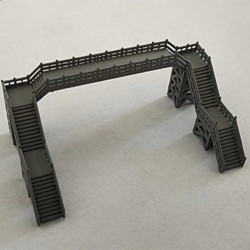 Migliora il tuo modellismo ferroviario con una passerella panoramica in scala Z facile da installare