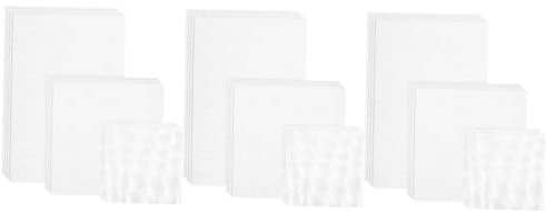 3 Juegos 3 Juegos De Punto De Cruz De Malla De Bordado De Tela Reserva Cruz Puntada Costura Tela Puntada De Costura Rejilla De Bordado De o De 12 Uds * 3 Operitacx