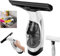 HSHa Aspirateur de fenêtre sans fil rechargeable, raclette de 28 cm et vaporisateur, 2000 Pa Aspirateur à main sans fil pour paroi de douche, miroir, raclette de douche électrique