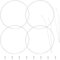 PARTSEE 4 x Pump Sump Seal Diameter 182 mm Repair Kit for Bosch Siemens 12005744 12005317, Error E15 Seal Pump Pot Dishwasher