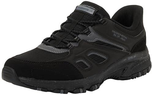 Skechers Hillcrest Kamalino Damen-Sneaker, Schwarz, Größe 36, Schwarz, 36.5 EU