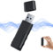 Digital Voice Recorder, 64GB USB Voice Recording Device Small Portable Audio Recorder with 800 Hours Capacity Capture Every Word for Playback, Screen Display Charge