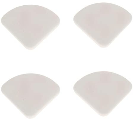 Protection de bord de table en verre avec coins souples Blanc