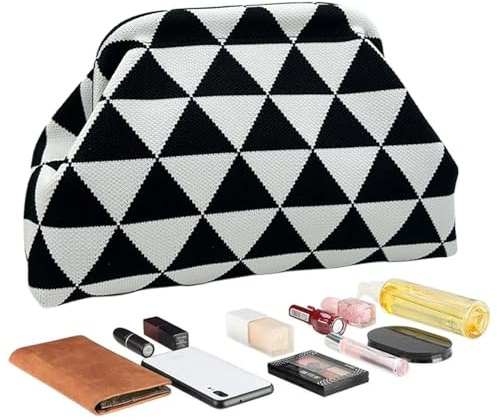 fayarrd Damen Clutch Handtasche Einfacher Zugang Mit Verschlusssystem