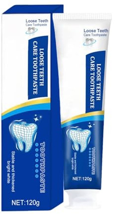 Loose Teeth Care Toothpaste, Whitening Zahnpasta Weisse Zähne, Natürliche aufhellende Zahnpasta Reisegröße mit Sanfte Formel für weißere Zähne und Frischen Atem, Zahncreme für weißere Zähnes (1)