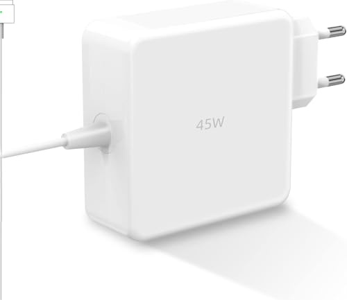 Chargeur pour MacBook Air, 45W Chargeur pour macbook Pro avec Mag-nétique T-Tip Port, Remplacement Charger Mac Compatible avec MacBook Air 11 13-Mid 2012/2013/2014/2015/2017