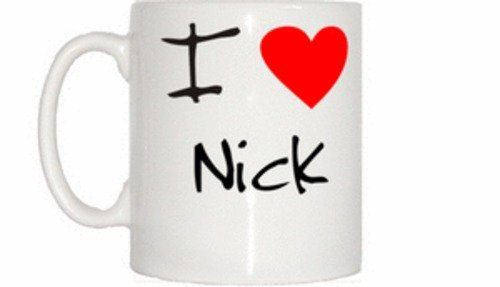 I Love Heart Nick Mug