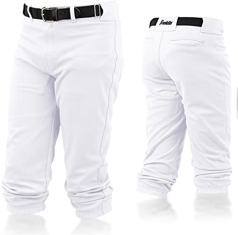 Franklin Sports Baseballhose für Jugendliche, Klassische Passform, Jungen, 10356, weiß, S