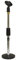 Njs Adjustable Desk Microphone Stand With Heavy Cast Base Silver