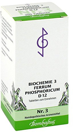 BIOCHEMIE 3 Ferrum phosphoricum D 12 Tabletten 200 St