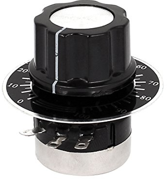sourcing map RV24YN 20S B502 5K Ohm Dreh- Bänder Karbon Potentiometer w-Zifferblatt w-Regler DE de