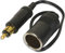 Carviya europäischen Stecker DIN Stecker Zigarettenanzünder Adapter Steckdose Mâle Fiche à Femelle Adaptateur Câble Avec Cap Imperméable Pour Voitures 12V 24V – 15A