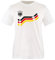 T-shirt pour enfant - Coupe du Monde 2016 - Allemagne rétro - Blanc/noir - Tailles 98-104