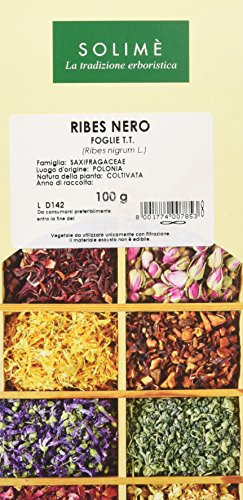 Ribes Nero Foglie Taglio Tisana - 100 g - Prodotto made in Italy