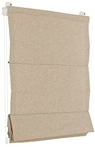 PREMIUM RAFFROLLO NATUR 160x175 cm - MEGA AUSWAHL - 11 MAßE UND 7 FARBEN IM SHOP - RAFFGARDINE FALTROLLO