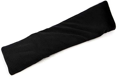 Hot & Cold Buddy:) Girocollo a microonde - Semi di lino e semi d'uva - 52 x 12 cm (nero)