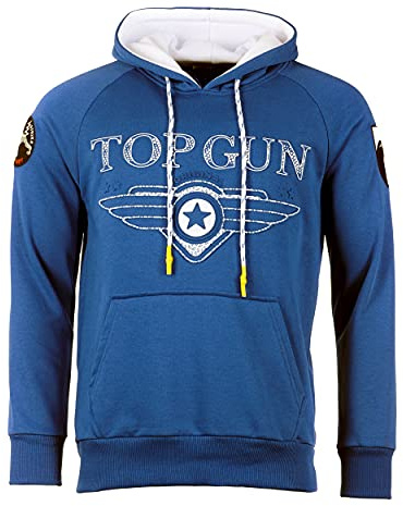 Top Gun Herren Hoodie Defend Tg20193010 Blue, XXL