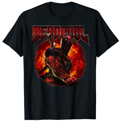 Marvel Deadpool Ring of Fire T-Shirt