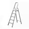 5 Step Ladder, Dripex Heavy Duty Aluminum, Portable Folding Stool, With Anti-Slip Steps & Non-Slip Feet, Strong Sturdy Steel Safety EN 131 Household Stepladders for Home Kitchen Garage (5-step)