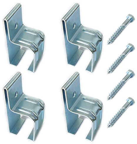YUEBM Box Rail Hanger K3, Exterior barn Door Hardware, Box Rail Bracket