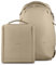 Urth Norite 24L Modular Backpack + 11.3L Camera Insert - Water Resistant, Anti-Theft, Recycled Bag for DSLR/SLR/Mirrorless, 13-16 Inch Laptop in Beige