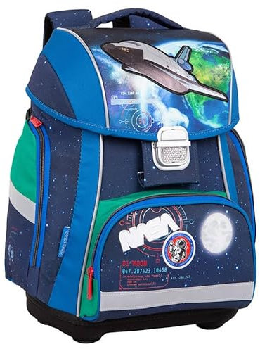 Colorino F101651, Schulrucksack CP BOOGIE NASA, Multicolor, 43 x 30 x 14 cm