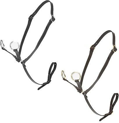 LeMieux Toy Pony Martingale Leder mit funktionierenden Schnallen – Lernspielzeug – ab 8 Jahren – Braun