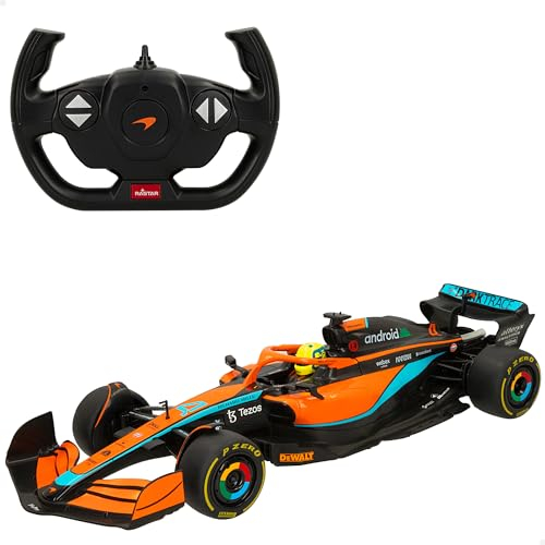 ColorBaby Rastar 41272 Mercedes AMG F1 W11 Performance, offizielles Lizenzprodukt, Formel 1, Maßstab 1:12, ferngesteuertes Fahrzeug, 2,4 GH.z, Lando Norris + Daniel Ricciardo (41272)
