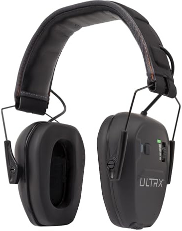 Allen Company ULTRX™ Bionic Bluetooth Passive Earmuff, Midnight Gray