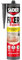 SADER FIXER Sans Percer Aménagement Intérieur - Mastic Colle Acrylique, Prise Rapide, Maintien Puissant, Comble les Irrégularités jusqu’à 5 mm, Peut se Peindre, Beige, Cartouche 360g