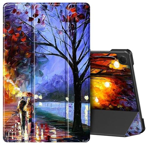 EasyAcc Hülle für Samsung Galaxy Tab A9+/ A9 Plus 11 Zoll 2023 SM-X210/ X215/ X216, Schutzhülle Ultradünne PU Leder mit Standfunktion und Auto Wachen/Schlafen Hülle Case, Nachtweg
