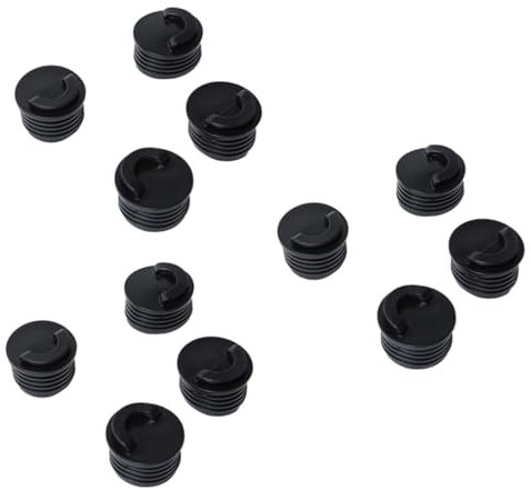 HANABASS 12 STK Wasserstecker Gartensieb Bodensieb Zubehör Für Schlauchboote Humidor-Hygrometer Stecker Für Viehohrmarken Für Kaninchen Wasserhahnadapter Eisbär Kajak Wasserdichter Stecker