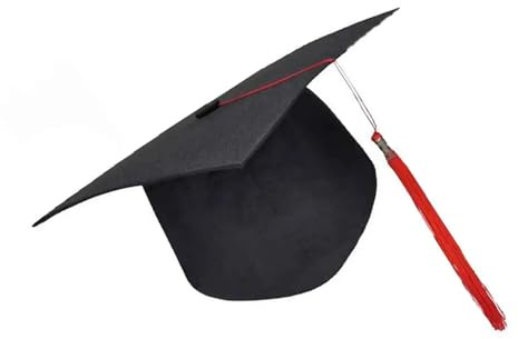 GSCLZ Graduation Hat School Graduation Party Tassels Cap Mortarboard University Bachelors Master Doctor Academic Hat Black Mortar Board Graduation Cap(Color:Multi-colored3)