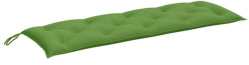 vidaXL Gartenbank-Auflage Melange Grün 150x50x7 cm Stoff