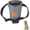 Leckerlitasche für Hunde,Leckerlibeutel für Hunde,Futterbeutel Hundetraining Multifunktion,Snacktasche Hunde,Futterbeutel als Bauchtasche Hundetraining,mit Kotbeutelspender,Hunde Zubehör(Grau)