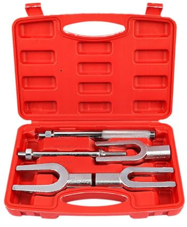 BIANRUN Lot de 5 Nouveaux Outils de Levier de Type Fourche pour enlever Les rotules de Bras de Direction, Tige de Direction, Barre de Fourche, extracteur de rotule, Accessoires d'extraction de rotule