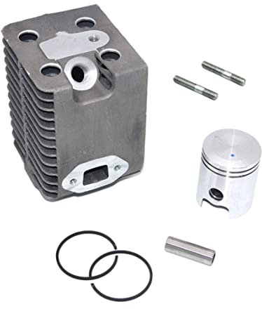 rupusiner Zylinderkolbenkit kompatibel mit Wacker Neuon WM80 WM80C Rammer BS45Y BS50-2 BS500 45 mm 9pcs