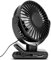 AXFEE USB Desk Fan, Small Desktop Table Fan with Clip, 5 Inch Portable Quiet Fans with 3 Speeds, 360° Rotatable Powerful Cooling Mini FAN for Office, Bedroom, Home (Black, USB Powered)