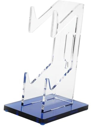 Ronyme Porta Controller di Gioco a 2 Livelli Cleat Acrilic Anti Slip Base Horter Porta del Controller Desk Controller per Accessori per PC da Gioco, Blu