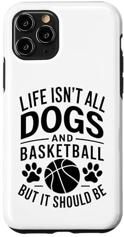 Dogs And Basketball Funny Basketball Case for iPhone 11 Pro