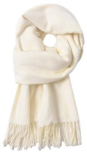 Mealah Winter Scarf for Women Men Cold Weather - Soft Warm Shawls Scarves with Tassels(78.7''*26.8'')