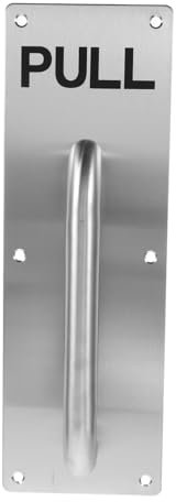 Garneck Türzugstange Aus Edelstahl Für Schranktüren Gewerbliche Türzuggriffe Mit Griffplattendesign Ersatz-türzug Für Brandschutztüren Und Andere Türtypen