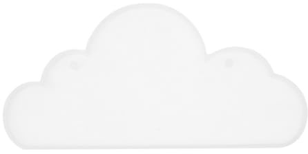 Mobestech Moule Silicone Flexible Forme Nuage pour Plaque de Porte Décorative DIY Résistant et Facile à Utiliser Moule Époxy Créatif pour Signalétique Maison