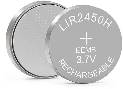 Wiederaufladbarer Lithium-Akku, 3,7 V, 200 mAh, LIR2450H (2)
