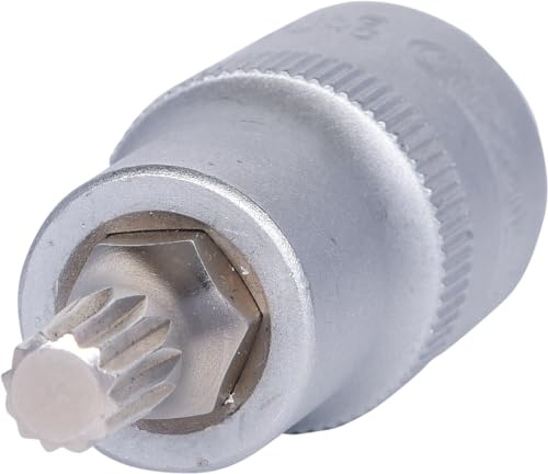 KS Tools 911.1342-E 1/2 Bit-Stecknuss XZN, M8