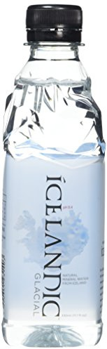 Icelandic Glacial Premium Still Water 330ml Recycled PET Bottles x 30 Per Pack – Alkaline/Low PH, Recycled Packaging, BPA Free, Carbon Neutral from Icelandic Spring. Low TDS and Mineral Content.