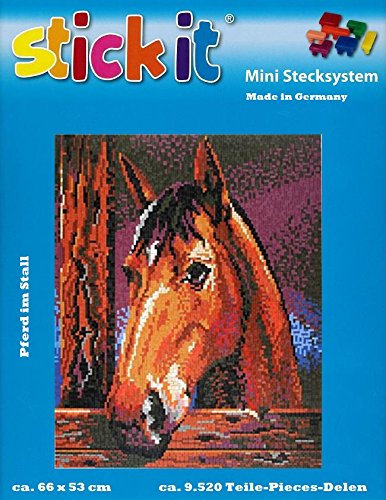 stickit Mini Stecksystem Pferd im Stall (1) ca. 9.520 Teile Nr. 41220