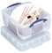 Really Use Box 18CXL Aufbewahrungsbox 18 Liter XL, transparent