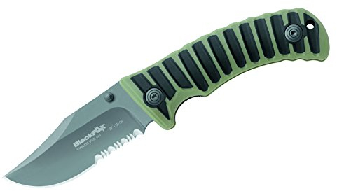 BlackFox Einhandmesser, Stahl 440A, titanbeschicht Messer, Mehrfarbig, One Size